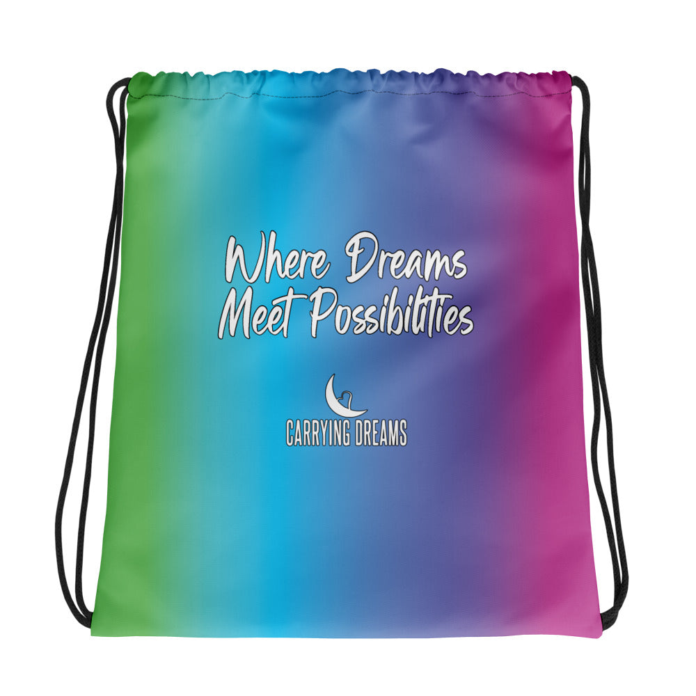 Rainbow: Drawstring bag