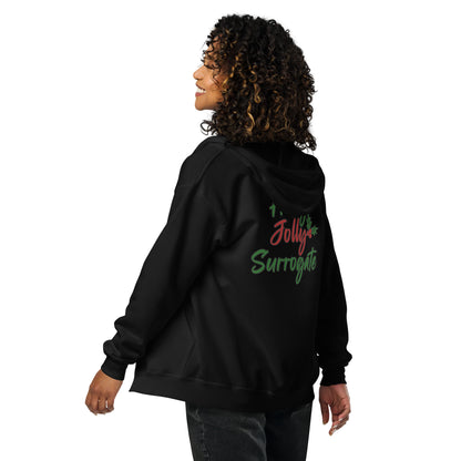 Holly Jolly: Zip hoodie