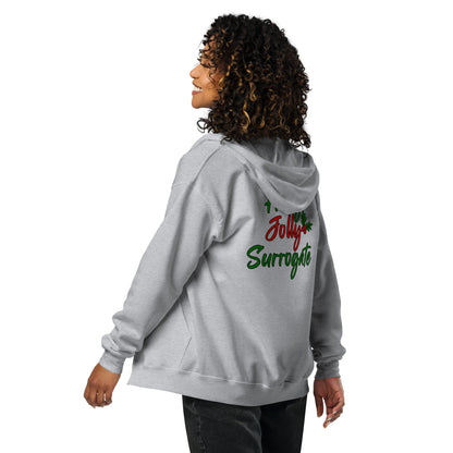 Holly Jolly: Zip hoodie