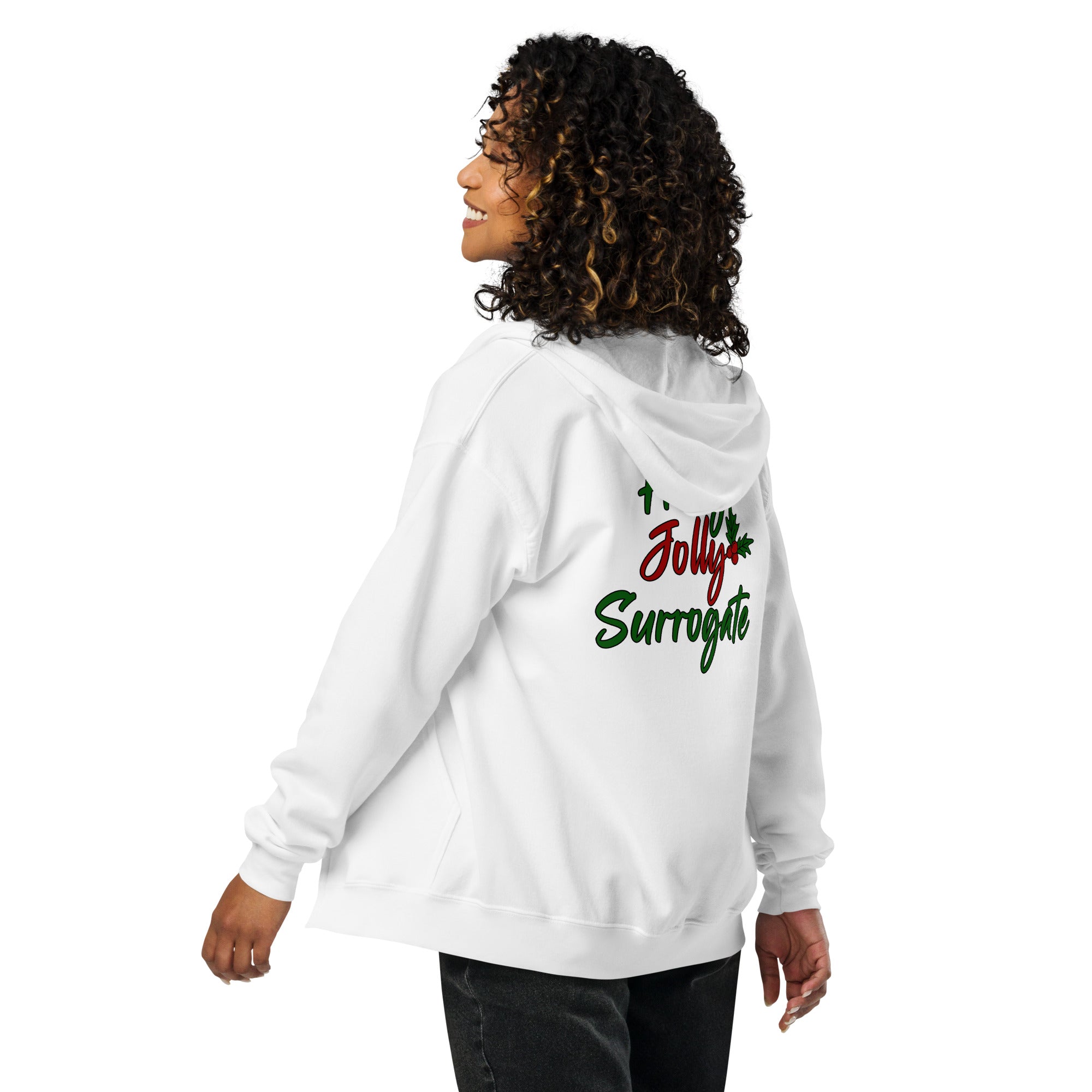Holly Jolly: Zip hoodie